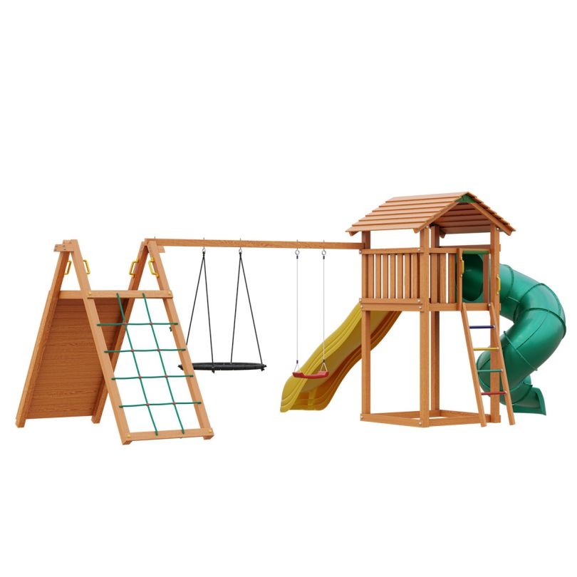 Детская деревянная площадка Jungle Cottage JC11